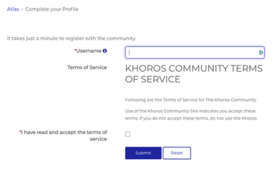 Marketing Registration Page