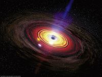 Supermassive black hole eating matter.jpg