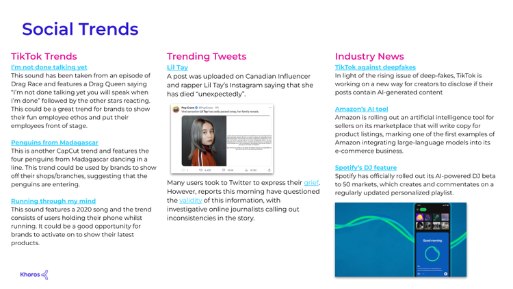 Social Media Trends