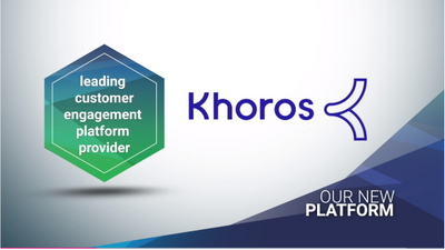 Scene from Internal Awareness Videos introducing Khoros as a leading provider